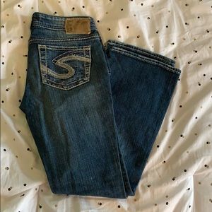 Silver jeans